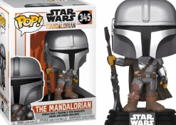 Standard Pop!>Star Wars : The Mandalorian - The Mandalorian New Pose Pop! Vinyl Figure