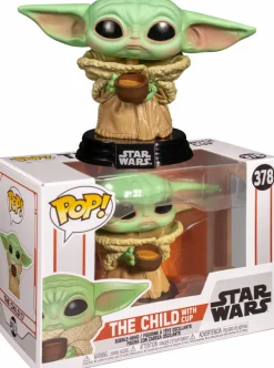 Standard Pop!>Star Wars : The Mandalorian - The Child (Baby Yoda) with Cup Pop! Vinyl Figure