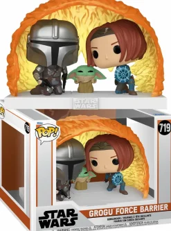Pop! Moments>Star Wars : The Mandalorian - Grogu Force Barrier Pop! Moment Vinyl Figure