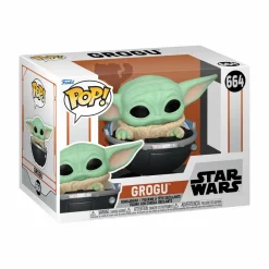 Standard Pop!>Star Wars : The Mandalorian - Grogu in Hovering Pram Pop! Vinyl Figure