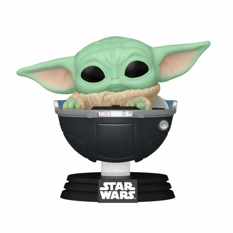 Standard Pop!>Star Wars : The Mandalorian - Grogu in Hovering Pram Pop! Vinyl Figure