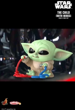 Cosbaby>Star Wars : The Mandalorian - The Child (Grogu) with Wires Cosbaby (S) Hot Toys Figure