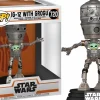 Pop! Deluxe>Star Wars : The Mandalorian - IG-12 with Grogu Deluxe Pop! Vinyl Figure