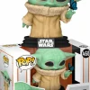 Standard Pop!>Star Wars : The Mandalorian - Grogu (The Child) with Butterfly Pop! Vinyl Figure