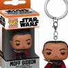 Pop! Keychains>Star Wars : The Mandalorian - Moff Gideon Pocket Pop! Vinyl Keychain