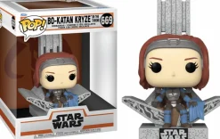 Pop! Deluxe>Star Wars : The Mandalorian - Bo-Katan Kryze on the Throne Deluxe Pop! Vinyl Figure