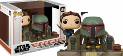 Pop! Moments>Star Wars : The Mandalorian - Boba Fett & Fennec Shand on Throne TV Moments Pop! Vinyl Figure 2-Pack