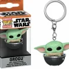 Pop! Keychains>Star Wars : The Mandalorian - Grogu in Hovering Pram Pocket Pop! Keychain