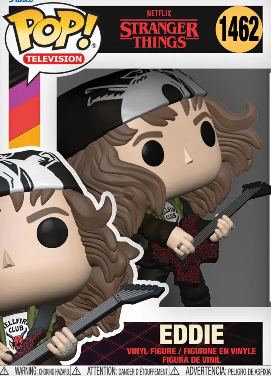 Standard Pop!>Stranger Things 4 - Eddie with Guitar (Finale) Pop! Vinyl Figure