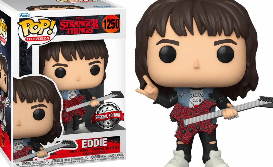 Standard Pop!>Stranger Things 4 - Eddie with Guitar Pop! Vinyl Figure