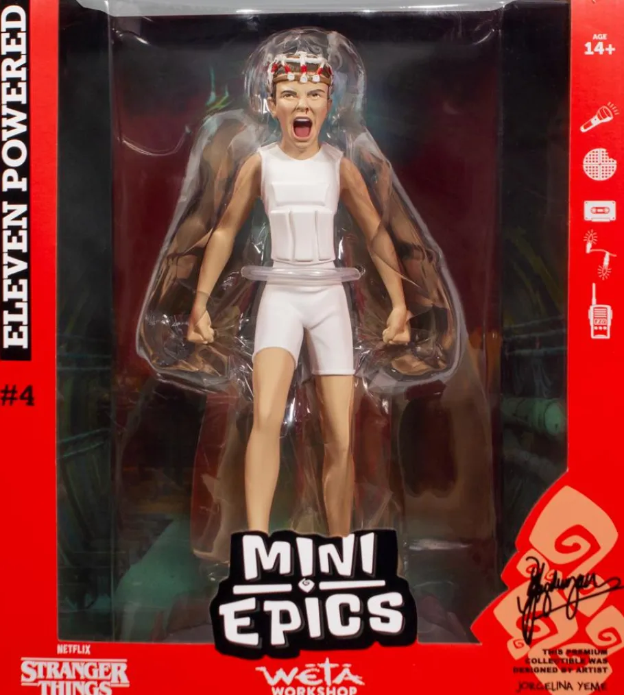 Designer Vinyl>Stranger Things 4 - Eleven Powered Mini Epics 5” Vinyl Figure