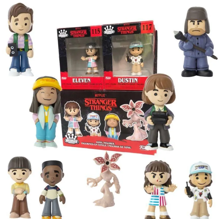 Blind Box>Stranger Things - 3” Scale Mini Vinyl Figure (Mystery Single Unit)