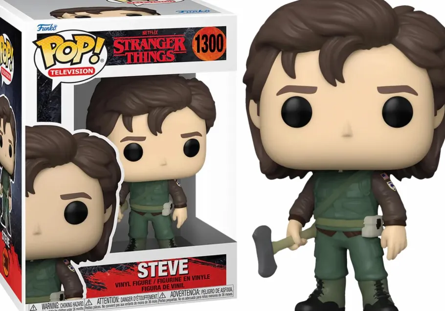 Standard Pop!>Stranger Things 4 - Steve in Hunter Outfit Pop! Vinyl Figure