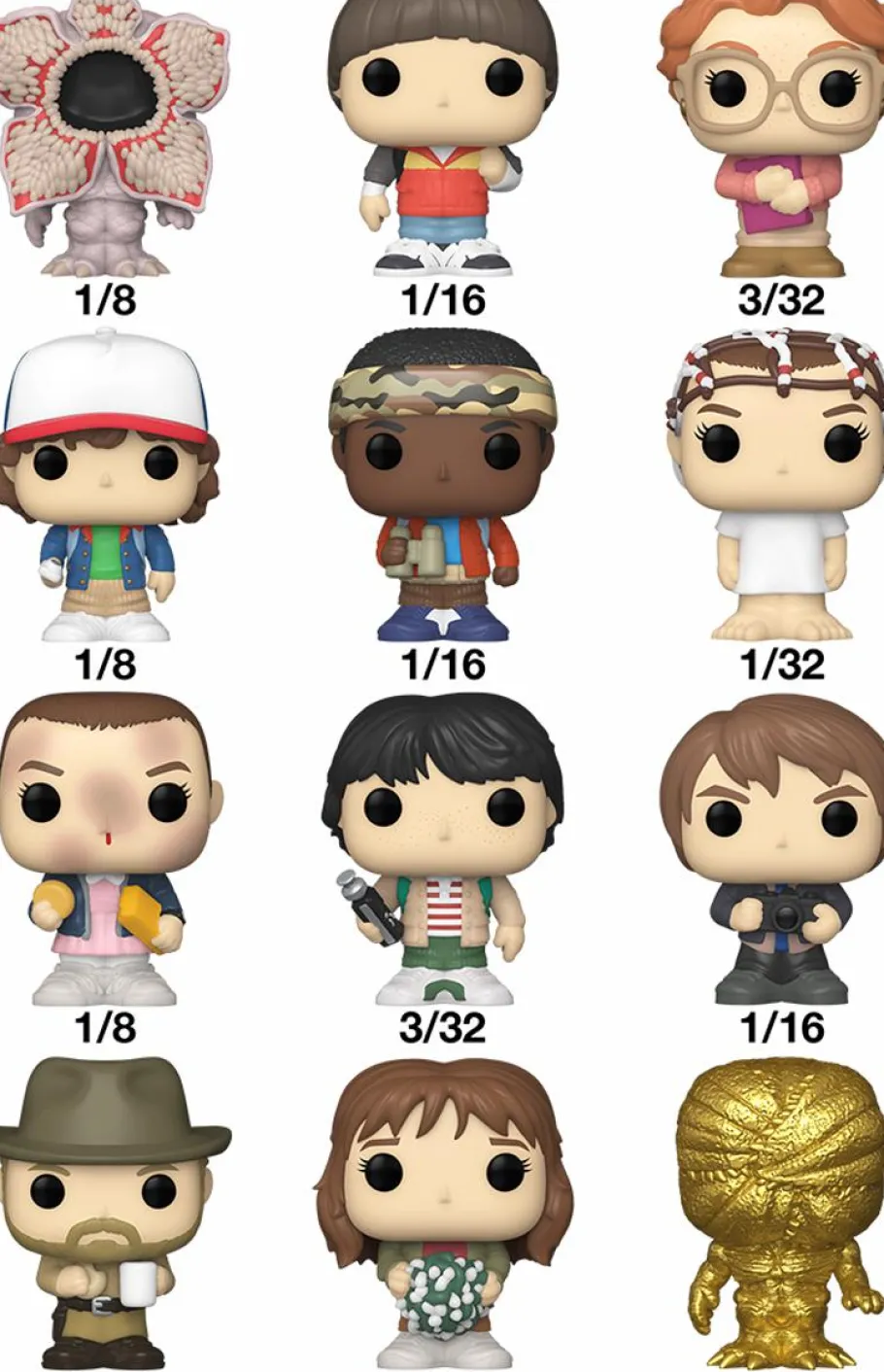 Blind Box>Stranger Things - Bitty Pop! Blind Bag Vinyl Figure (Display of 32)