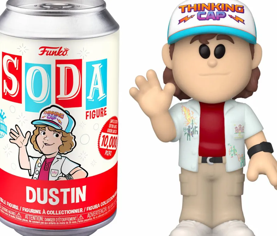 Designer Vinyl>Stranger Things - Dustin Vinyl SODA Figure in Collector Can (International Edition)