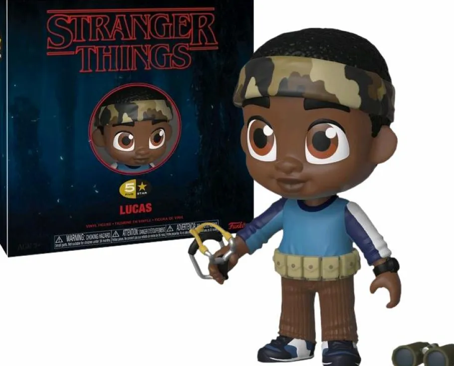 Designer Vinyl>Stranger Things - Lucas 5 Star 4” Vinyl Figure