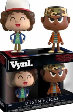 Designer Vinyl>Stranger Things - Lucas and Dustin Vynl. Vinyl Figure 2-Pack