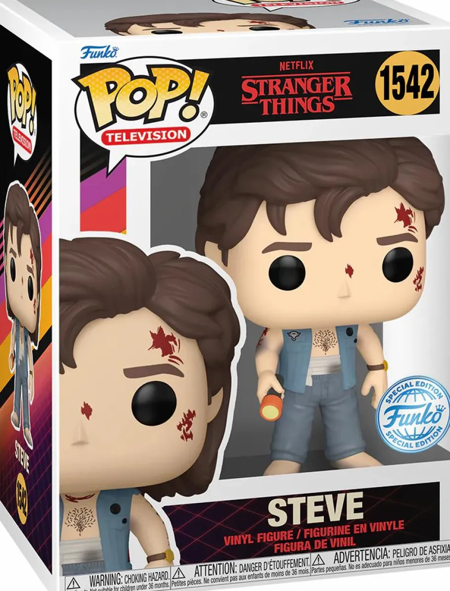 Standard Pop!>Stranger Things - Steve (Season 4) Pop! Vinyl Figure