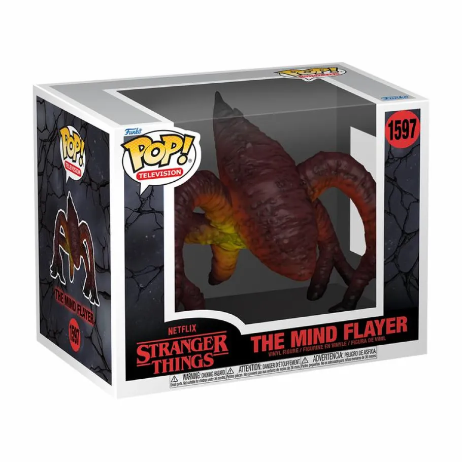 Super-Sized Pop!>Stranger Things - The Mind Flayer (Rift Deco) Super Sized 6" Pop! Vinyl Figure