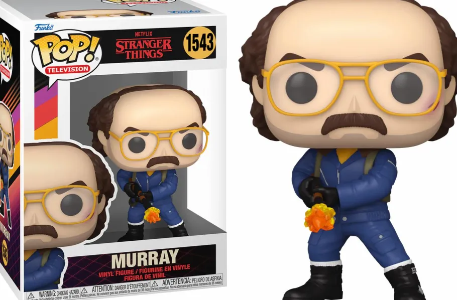 Standard Pop!>Stranger Things : Season 4 - Murray with Flamethrower Pop! Vinyl Figure