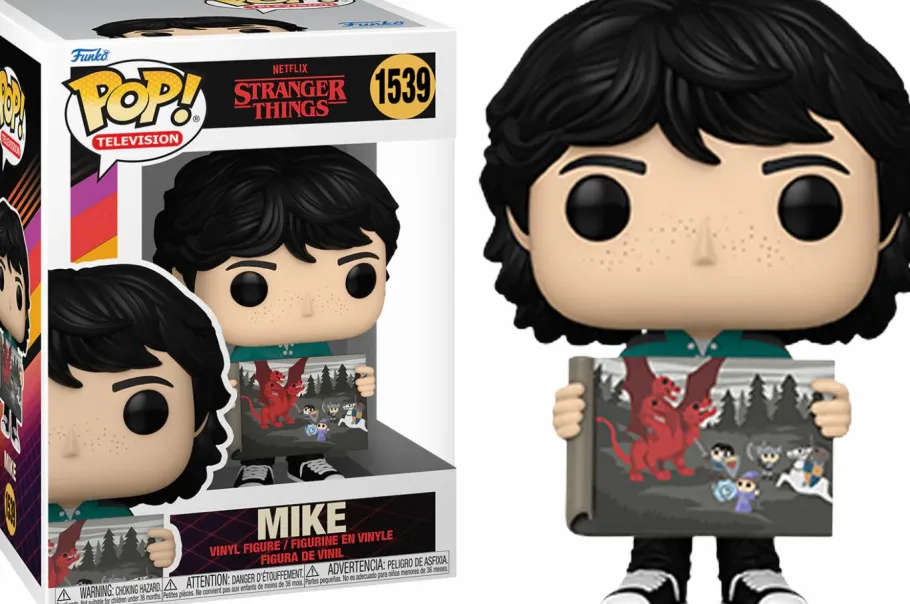 Standard Pop!>Stranger Things : Season 4 - Mike with Painting Pop! Vinyl Figure