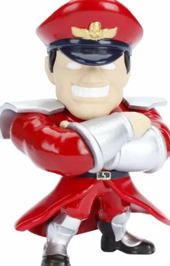 Die-Cast Figures>Street Fighter - M Bison 4” Metals Action Figure