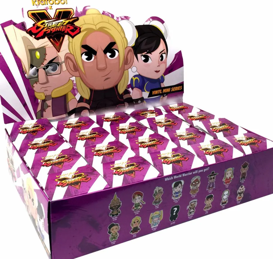 Blind Box>Street Fighter V - 3” Mini Series Blind Box Vinyl Figure (Display of 20 Units)