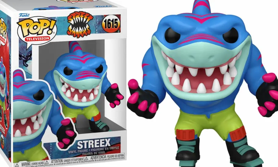 Standard Pop!>Street Sharks (1994) - Streex Pop! Vinyl Figure