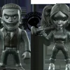 Die-Cast Figures>Suicide Squad - Harley Quinn and Joker 4” Metals Die-Cast Bare Metal Action Figure 2-Pack (2016 Convention Exclusive)