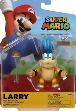 Designer Vinyl>Super Mario - Larry with Magic Wand World of Nintendo 4" Scale Action Figure (Wave 41)