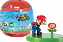 Blind Box>Super Mario - Buildable 2" Vinyl Figure Blind Box Capsule (Single Unit)
