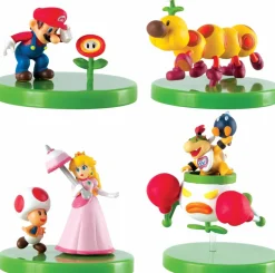 Blind Box>Super Mario - Buildable 2" Vinyl Figure Blind Box Capsule (Display of 12)