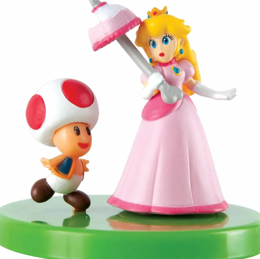 Blind Box>Super Mario - Buildable 2" Vinyl Figure Blind Box Capsule (Display of 12)