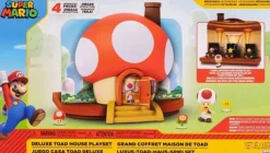 Designer Vinyl>Super Mario - Toad House World of Nintendo Deluxe 2.5" Scale Action Figure Playset