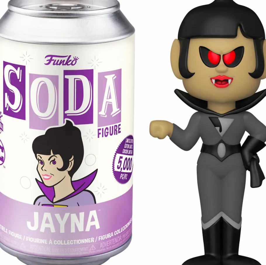 Designer Vinyl>Super Friends SuperFriends - Jayna Vinyl SODA Figure in Collector Can (International Edition)