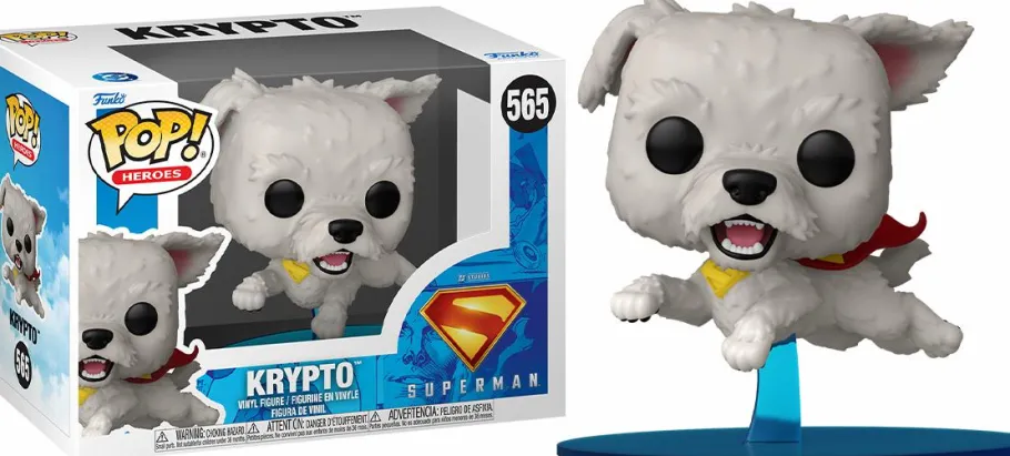 Standard Pop!>Superman (2025) - Krypto Pop! Vinyl Figure