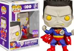Funko Convention Exclusives>Superman - Bizzaro Warner Bros 100th Anniversary Pop! Vinyl Figure (2023 Summer Convention Exclusive) (Popcultcha Exclusive)