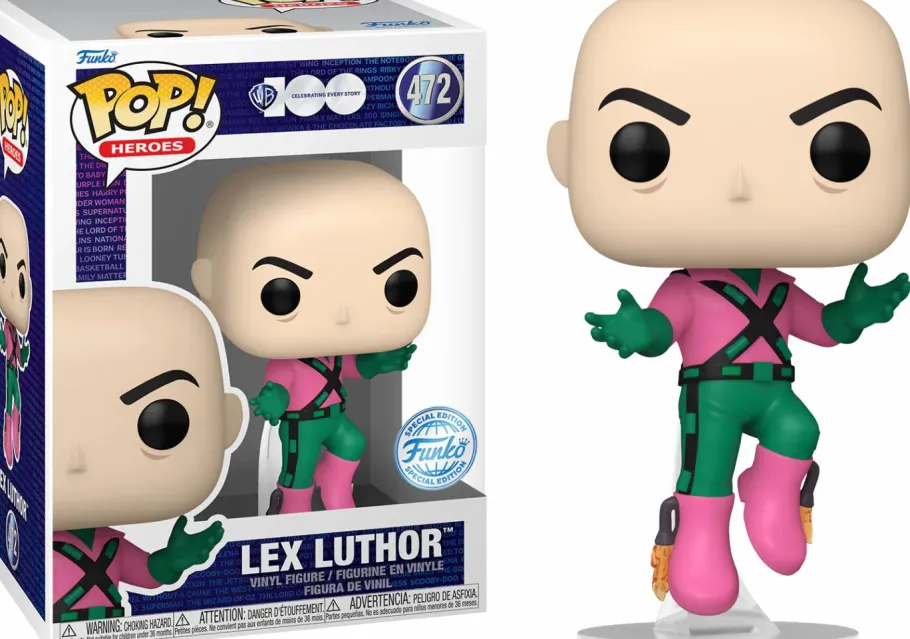 Standard Pop!>Superman - Lex Luthor Warner Bros 100th Anniversary Pop! Vinyl Figure (Popcultcha Exclusive)