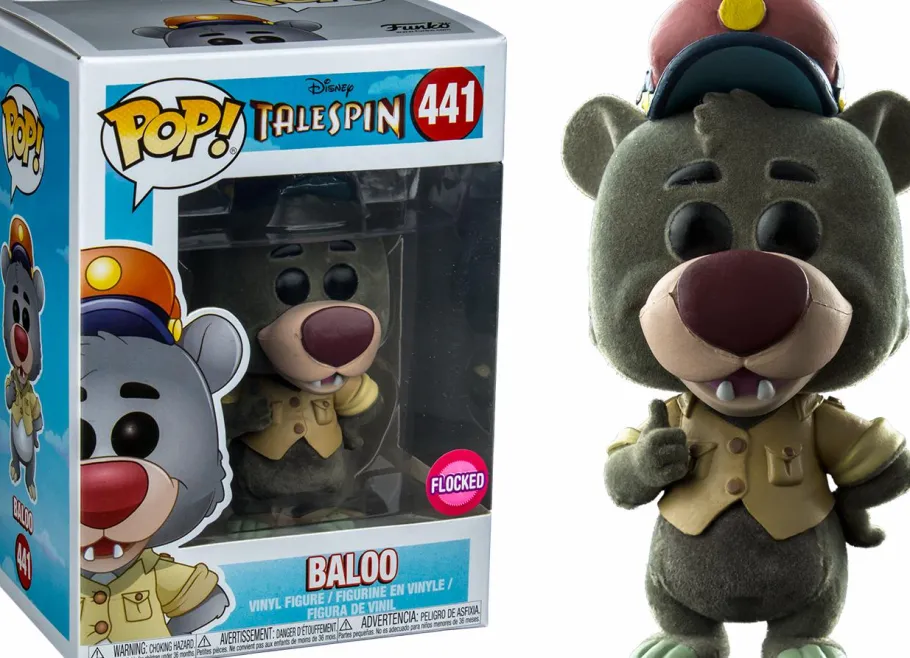 Standard Pop!>TaleSpin - Baloo Flocked Pop! Vinyl Figure