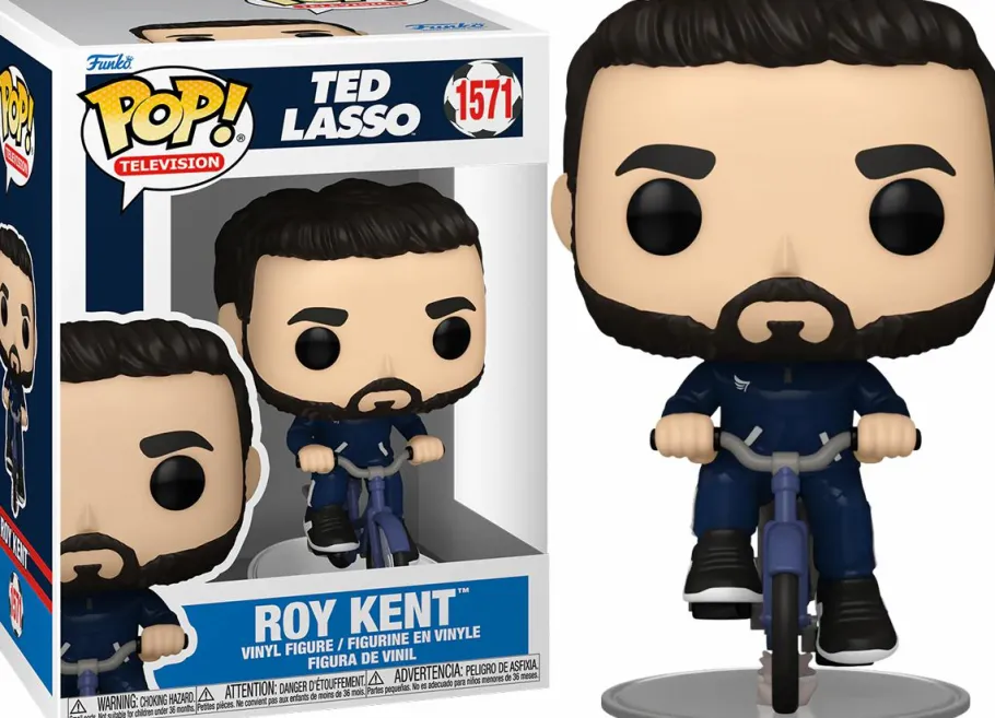 Standard Pop!>Ted Lasso - Roy Kent on Bike Pop! Vinyl Figure