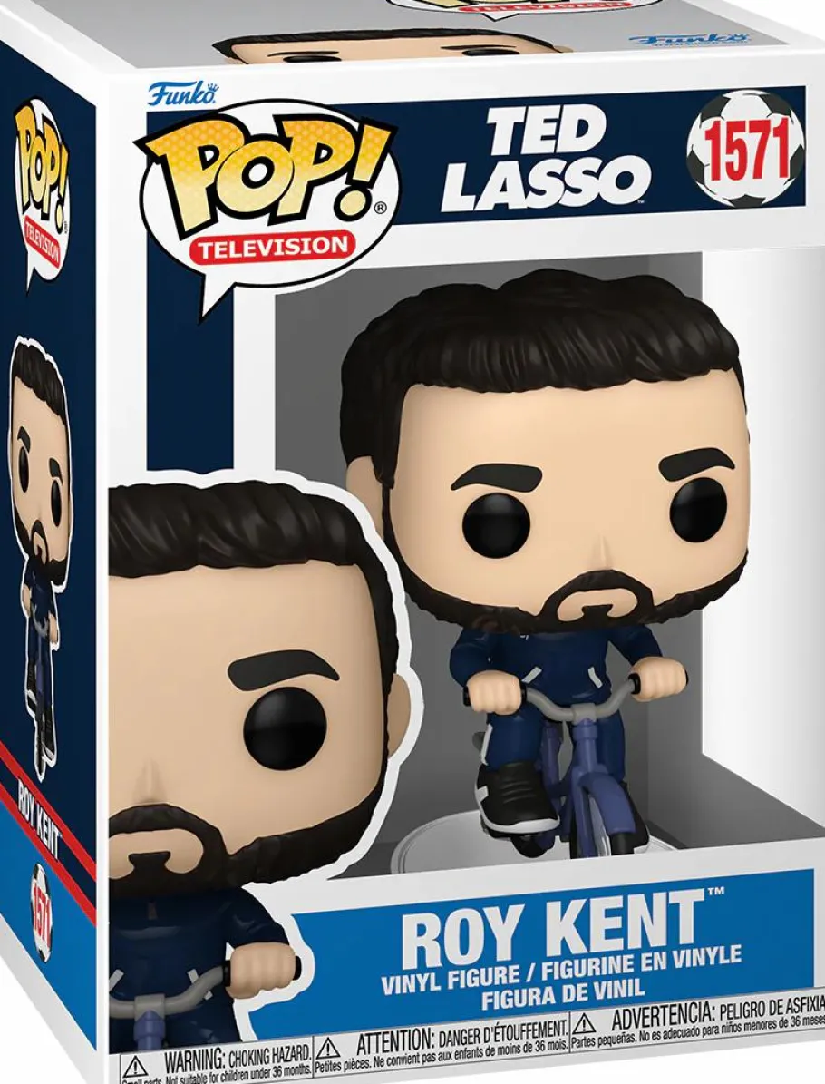 Standard Pop!>Ted Lasso - Roy Kent on Bike Pop! Vinyl Figure
