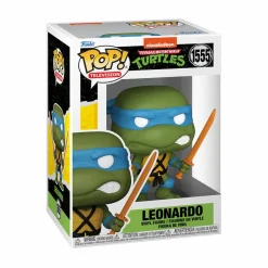 Standard Pop!>Teenage Mutant Ninja Turtles (TMNT) Teenage Mutant Ninja Turtles - Leonardo with Training Swords Pop! Vinyl Figure
