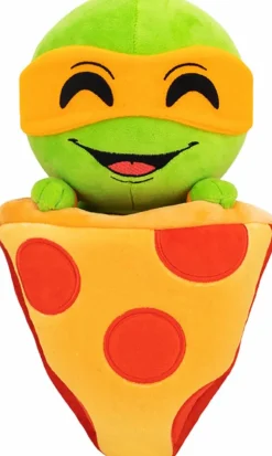 Designer Plush>Teenage Mutant Ninja Turtles (TMNT) Teenage Mutant Ninja Turtles - Michelangelo Pizza 9" Plush