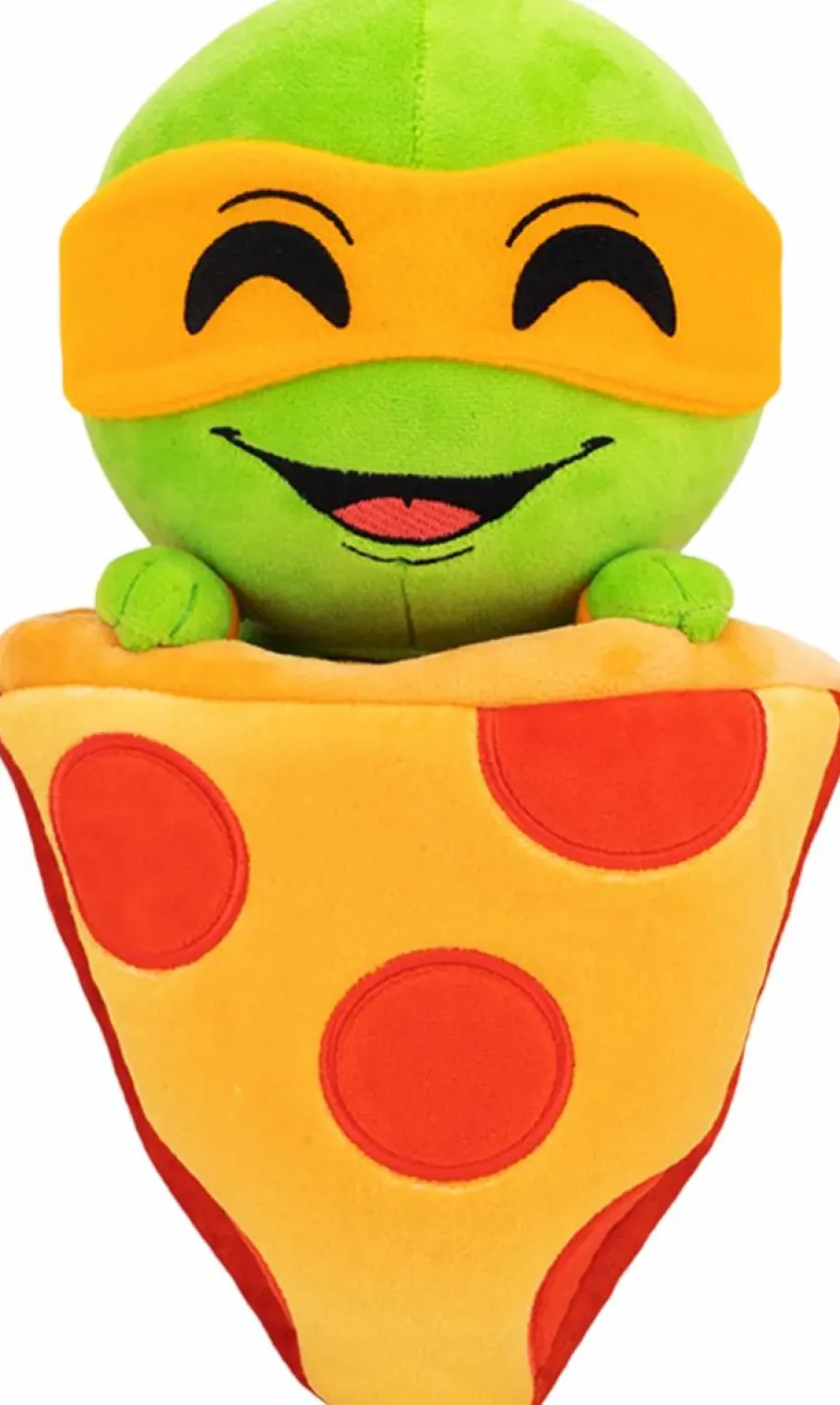 Designer Plush>Teenage Mutant Ninja Turtles (TMNT) Teenage Mutant Ninja Turtles - Michelangelo Pizza 9" Plush