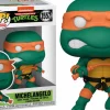 Standard Pop!>Teenage Mutant Ninja Turtles (TMNT) Teenage Mutant Ninja Turtles - Michelangelo with Training Nunchaku Pop! Vinyl Figure
