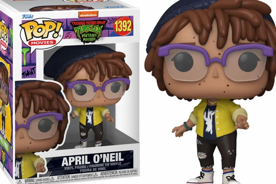 Standard Pop!>Teenage Mutant Ninja Turtles (TMNT) Teenage Mutant Ninja Turtles: Mutant Mayhem - April O'Neil Pop! Vinyl Figure