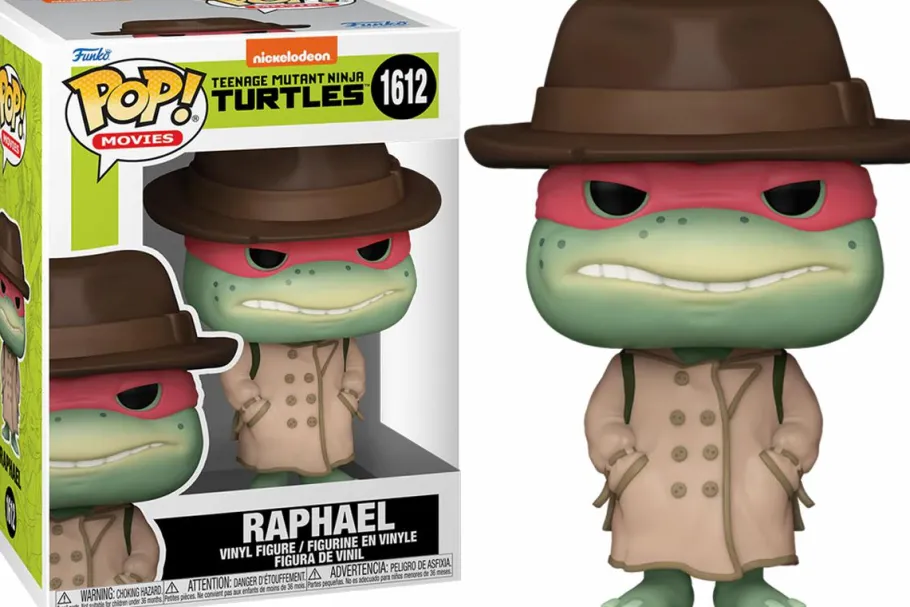 Standard Pop!>Teenage Mutant Ninja Turtles (TMNT) Teenage Mutant Ninja Turtles - Raphael in Coat Pop! Vinyl Figure