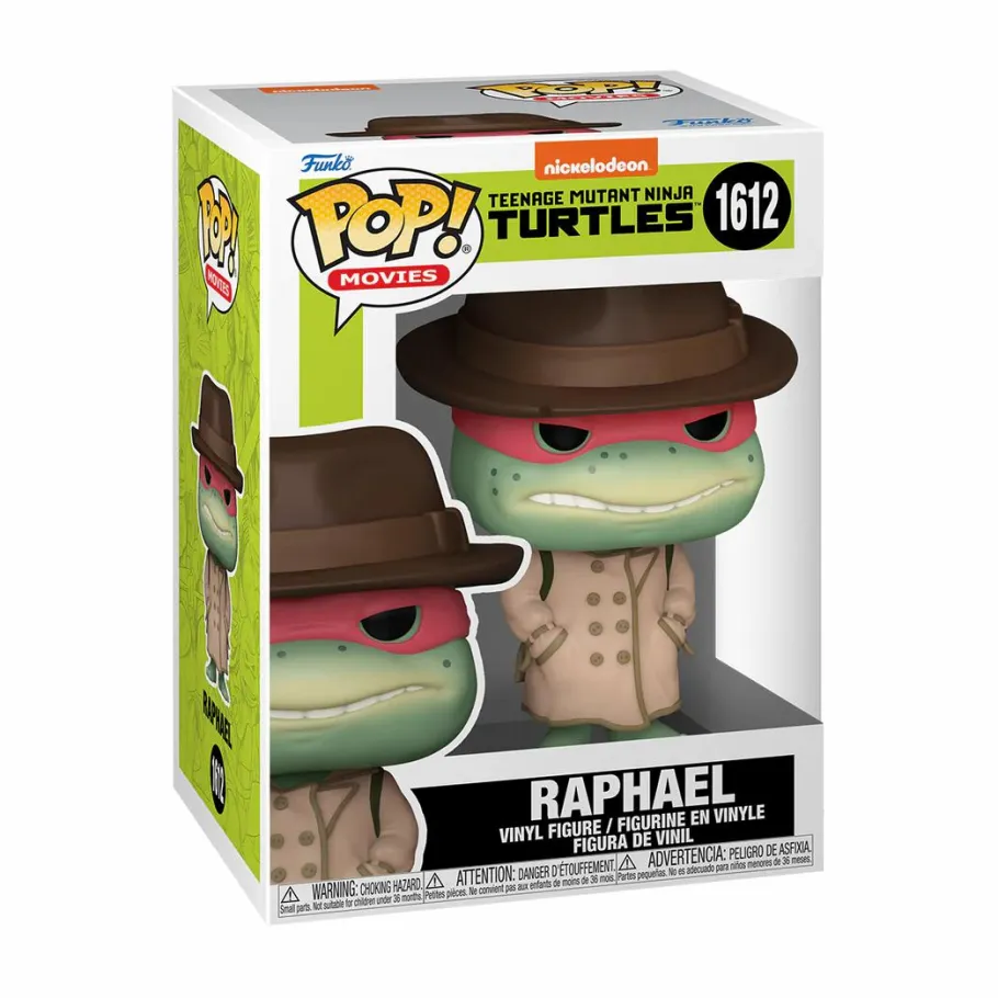 Standard Pop!>Teenage Mutant Ninja Turtles (TMNT) Teenage Mutant Ninja Turtles - Raphael in Coat Pop! Vinyl Figure
