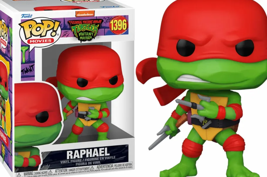 Standard Pop!>Teenage Mutant Ninja Turtles (TMNT) Teenage Mutant Ninja Turtles: Mutant Mayhem - Raphael Pop! Vinyl Figure