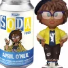 Designer Vinyl>Teenage Mutant Ninja Turtles (TMNT) Teenage Mutant Ninja Turtles: Mutant Mayhem - April O'Neil Vinyl SODA Figure in Collector Can